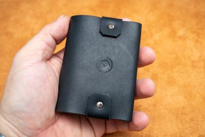 Portofel Nr. 37 - Portofel Bifold Minimalist și Portcard