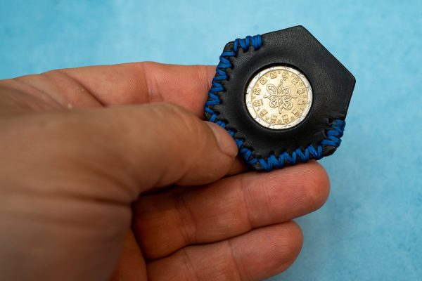 Leather EDC Coin Sleeve - Lucky Coin Slip - Image 12