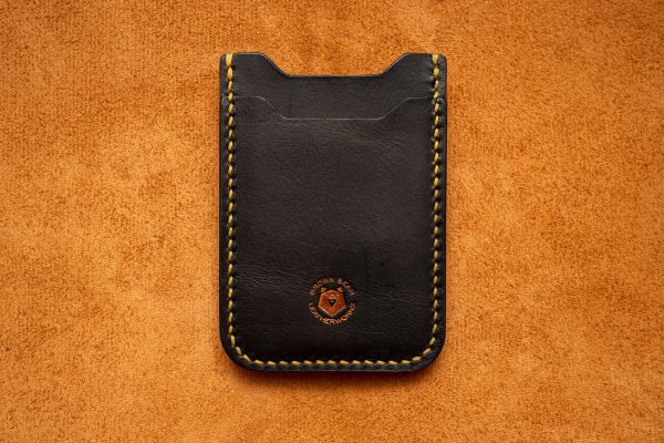 Wallet No. 35 - Vertical Minimalist Wallet with Money Clip - Image 2