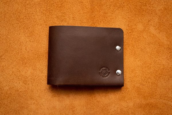 Wallet No. 36 - Minimalist Bifold Wallet With Rivets - Image 2