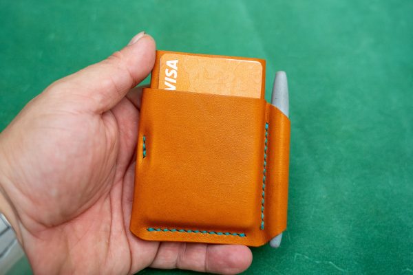 Wallet No. 46 - EDC wallet with pen holder - Image 6