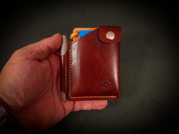 Wallet No. 61 - Wallet with Fisher Space Pen holder - Image 2