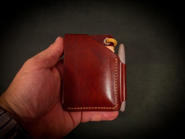 Wallet No. 61 - Wallet with Fisher Space Pen holder - Image 6