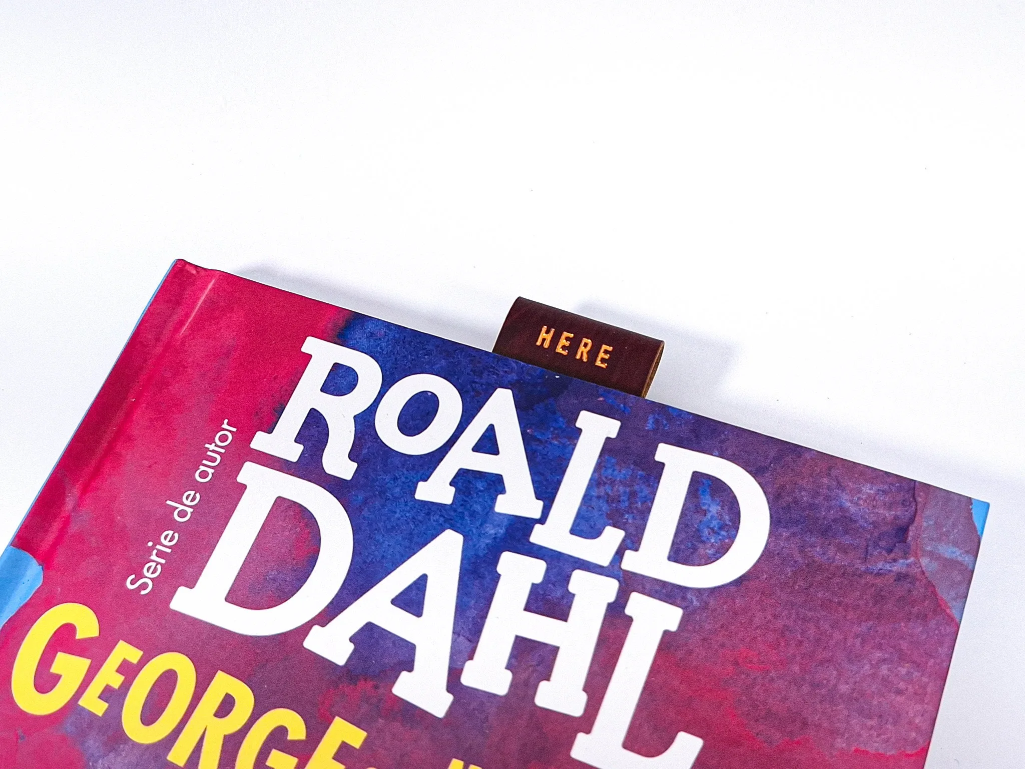 Handmade Personalised Leather Bookmark -Gifts For Him and Her - Image 4