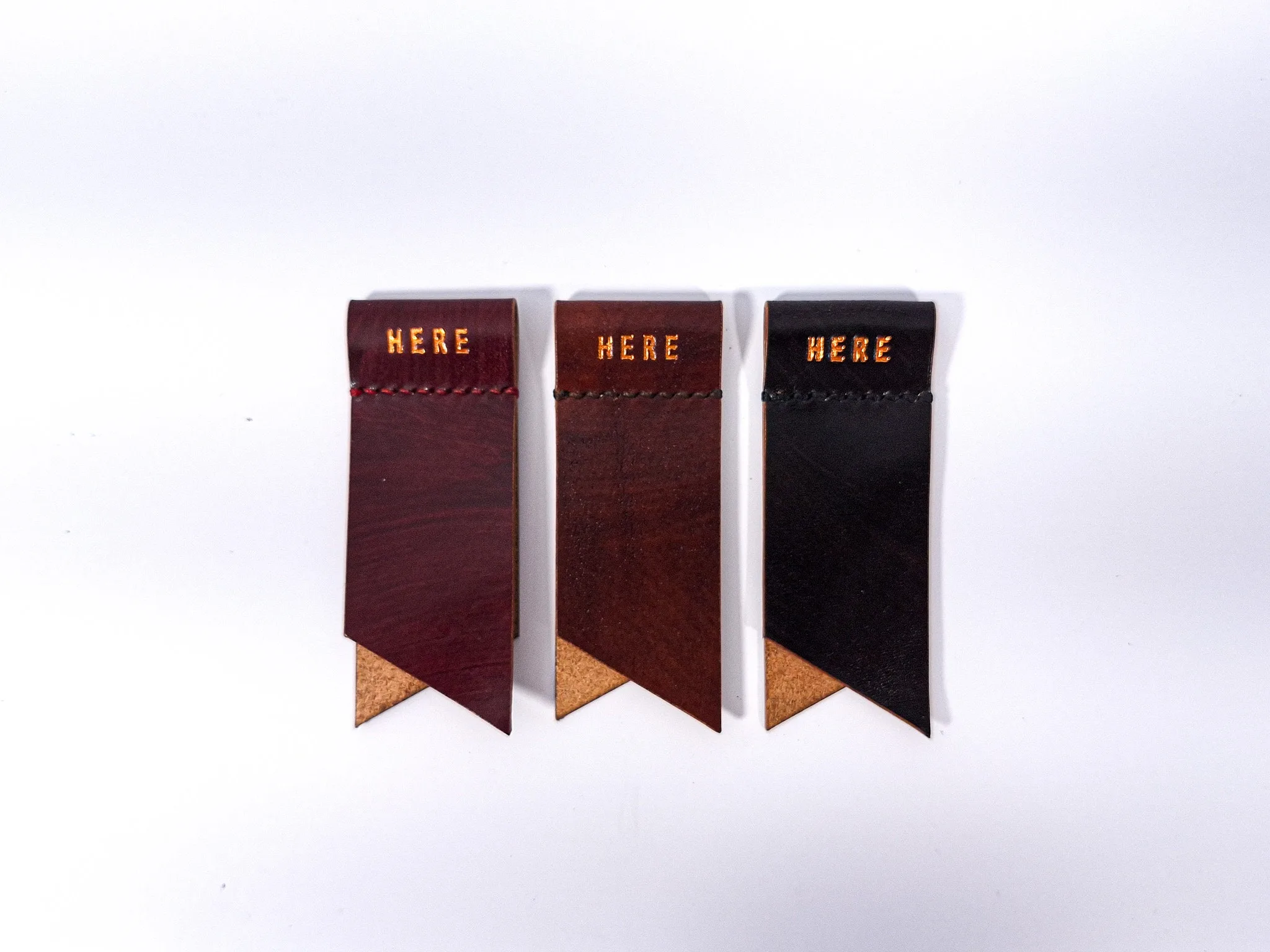 Handmade Personalised Leather Bookmark -Gifts For Him and Her - Image 7