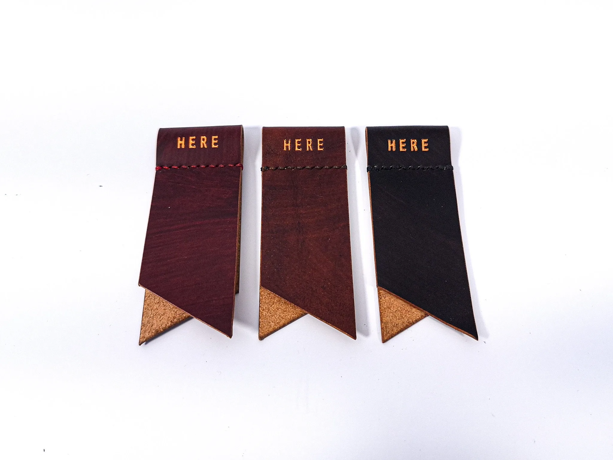 Handmade Personalised Leather Bookmark -Gifts For Him and Her - Image 8