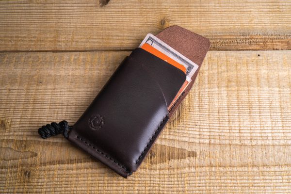 Wallet No. 67- Minimalist Wallet with paracord - Image 2