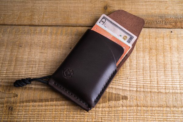Wallet No. 67- Minimalist Wallet with paracord
