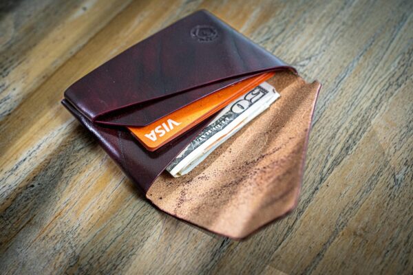 Wallet No. 71 - Minimalist No stitch flap wallet - Image 3